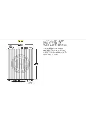 FREIGHTLINER COLUMBIA Radiator