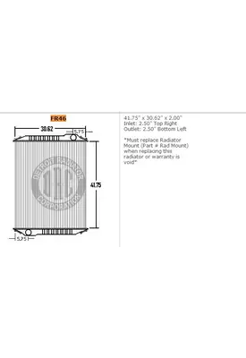 FREIGHTLINER COLUMBIA Radiator