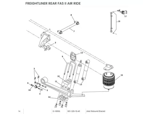 FREIGHTLINER COLUMBIA Steering or Suspension Parts, Misc.