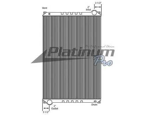 FREIGHTLINER CONDOR RADIATOR ASSEMBLY