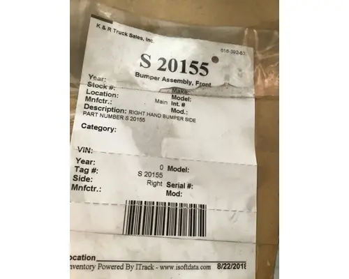 FREIGHTLINER CST112 CENTURY Bumper End Cap