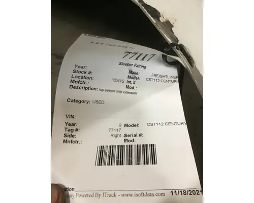 FREIGHTLINER CST112 CENTURY Side Fairing
