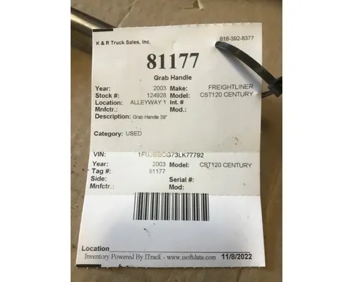 FREIGHTLINER CST120 CENTURY Body Parts, Misc.