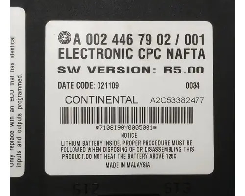 FREIGHTLINER Cascadia 113 Electronic Engine Control Module