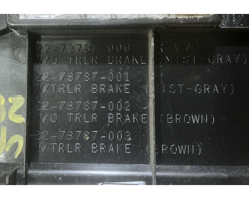 FREIGHTLINER Cascadia 116 DashConsole Switch