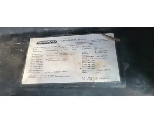 FREIGHTLINER Cascadia 125 Cab Assembly