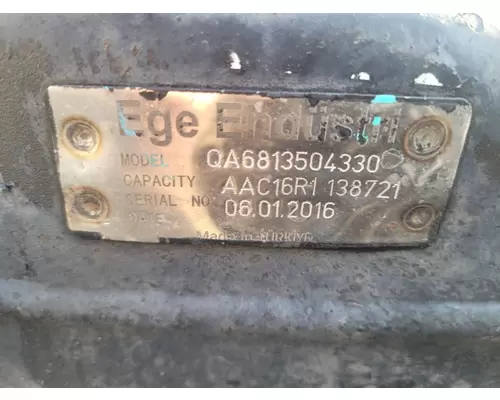 FREIGHTLINER Cascadia 125 Differential Housing (Front)