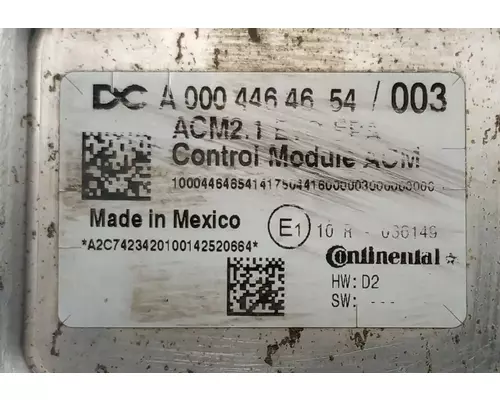 FREIGHTLINER Cascadia 125 Electronic Engine Control Module