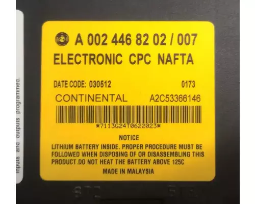 FREIGHTLINER Cascadia 125 Electronic Engine Control Module