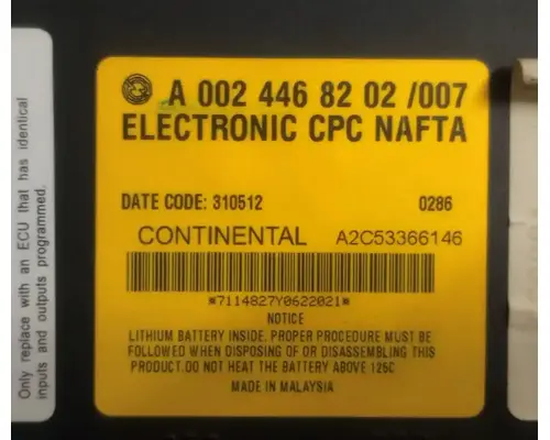 FREIGHTLINER Cascadia 125 Electronic Engine Control Module