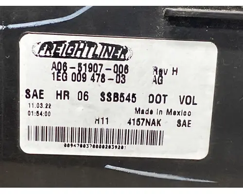 FREIGHTLINER Cascadia 125 Headlamp Assembly