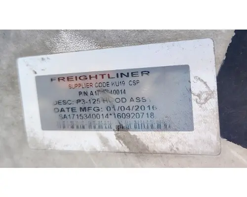 FREIGHTLINER Cascadia 125 Hood