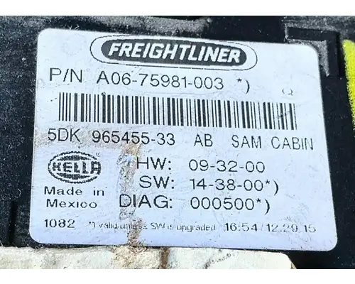 FREIGHTLINER Cascadia 125 Interior Parts, Misc.