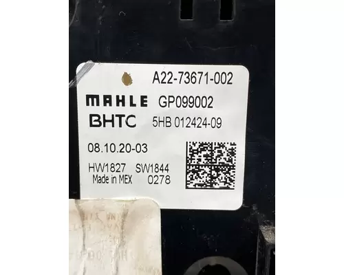 FREIGHTLINER Cascadia 126 Heater or Air Conditioner Parts, Misc.