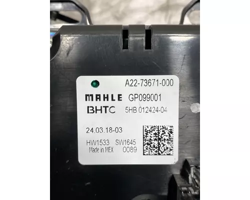 FREIGHTLINER Cascadia 126 Heater or Air Conditioner Parts, Misc.