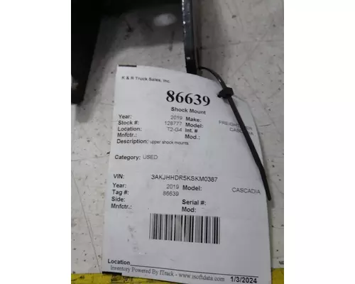 FREIGHTLINER Cascadia  Mounts, Shock