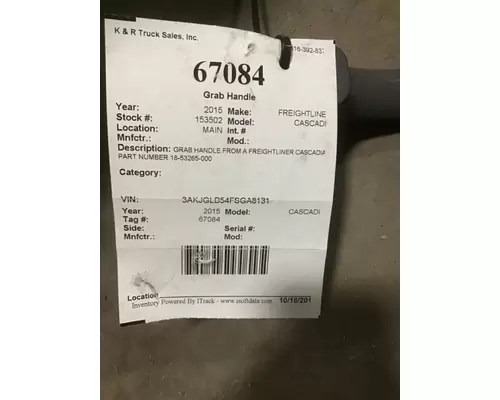 FREIGHTLINER Cascadia Body Parts, Misc.