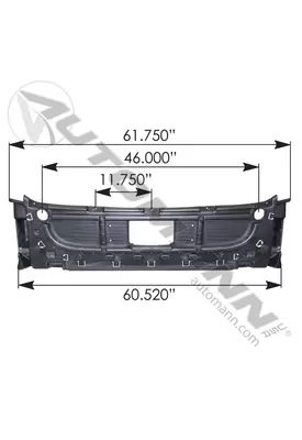FREIGHTLINER Cascadia Bumper Assembly, Front