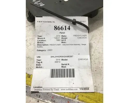 FREIGHTLINER Cascadia Dash  Console Switch