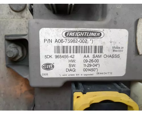 FREIGHTLINER Cascadia Electronic Chassis Control Modules