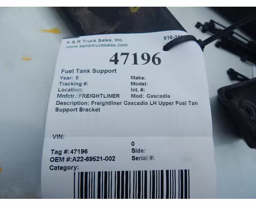 FREIGHTLINER Cascadia Fuel Tank StrapHanger