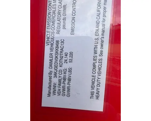 FREIGHTLINER Cascadia Fuel Tank