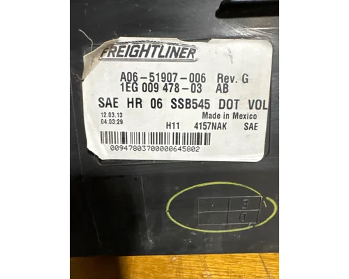 FREIGHTLINER Cascadia Headlamp Assembly
