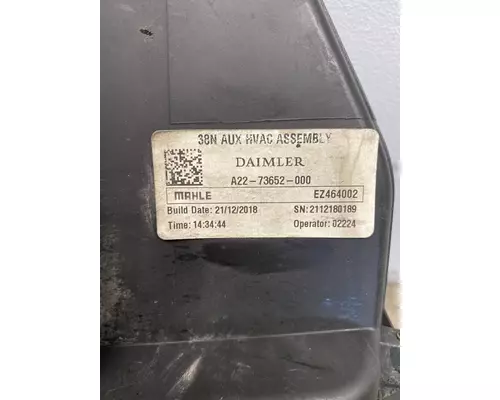 FREIGHTLINER Cascadia Heater Core