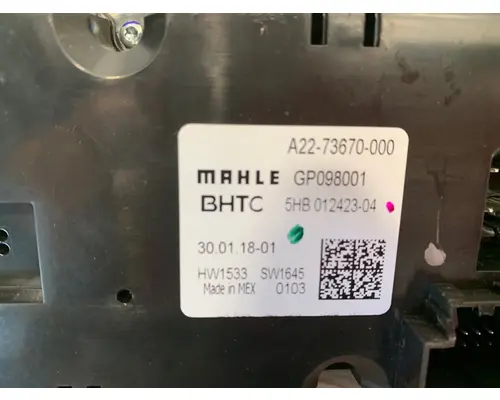 FREIGHTLINER Cascadia Heater or Air Conditioner Parts, Misc.