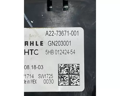 FREIGHTLINER Cascadia Heater or Air Conditioner Parts, Misc.