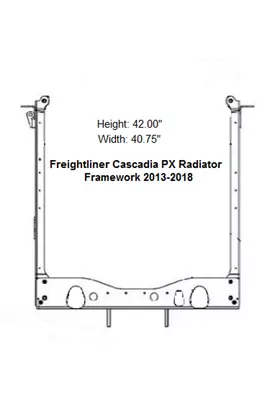 FREIGHTLINER Cascadia Radiator Frame