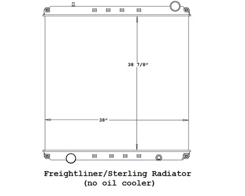 FREIGHTLINER Cascadia Radiator