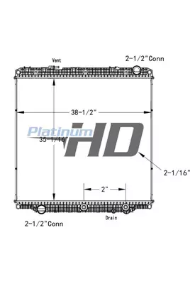 FREIGHTLINER Cascadia Radiator