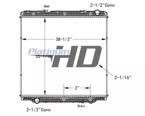 FREIGHTLINER Cascadia Radiator