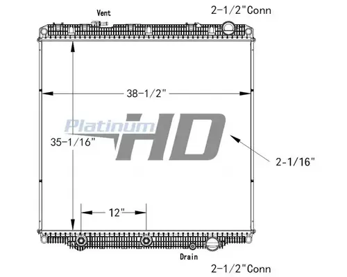 FREIGHTLINER Cascadia Radiator