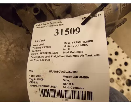 FREIGHTLINER Columbia Air Tank