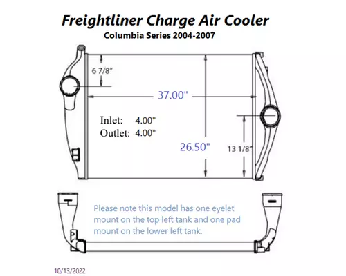 FREIGHTLINER Columbia Charge Air Cooler