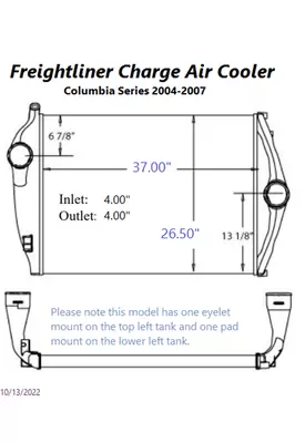 FREIGHTLINER Columbia Charge Air Cooler