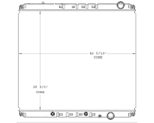 FREIGHTLINER Coronado Radiator