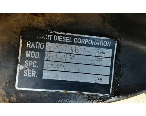 FREIGHTLINER DA-RT-40.0-4 Differential (Single or Rear)