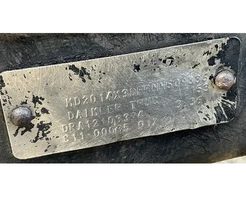 FREIGHTLINER FAS II Airliner Cutoff Tandem Axle