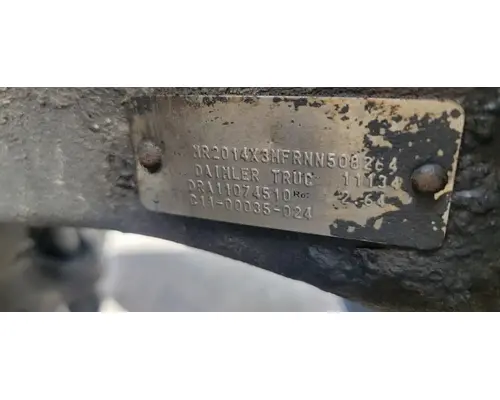 FREIGHTLINER FAS II Airliner Cutoff Tandem Axle