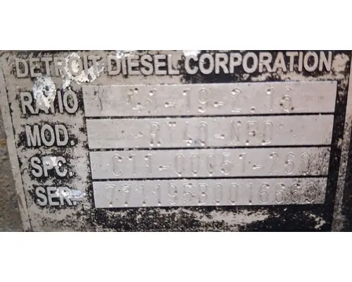 FREIGHTLINER FAS II Airliner Tandem Cutoffs