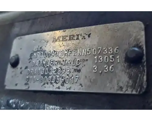 FREIGHTLINER FAS II Airliner Tandem Cutoffs