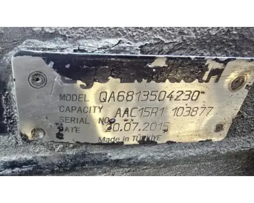 FREIGHTLINER FAS II Airliner Tandem Cutoffs