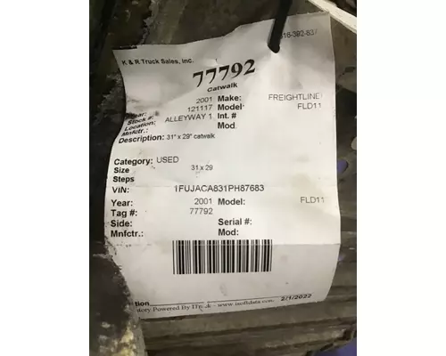 FREIGHTLINER FL112 Step