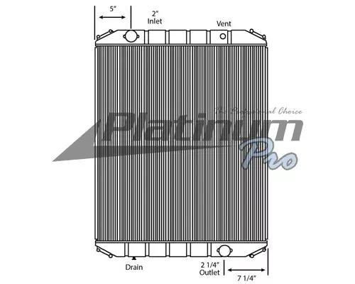 FREIGHTLINER FL50 RADIATOR ASSEMBLY