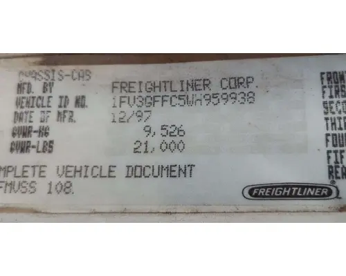 FREIGHTLINER FL60 Vehicle For Sale