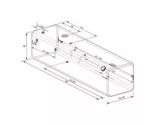 FREIGHTLINER FL70 1992-2005 FUEL TANK