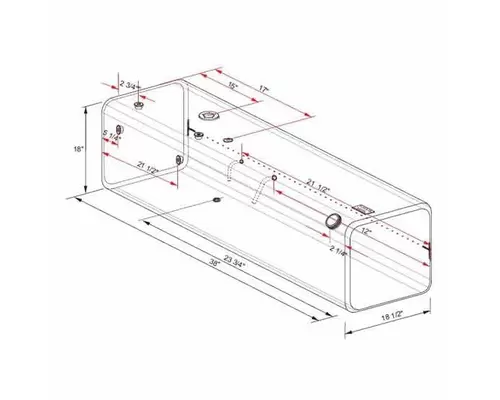 FREIGHTLINER FL70 1992-2005 FUEL TANK